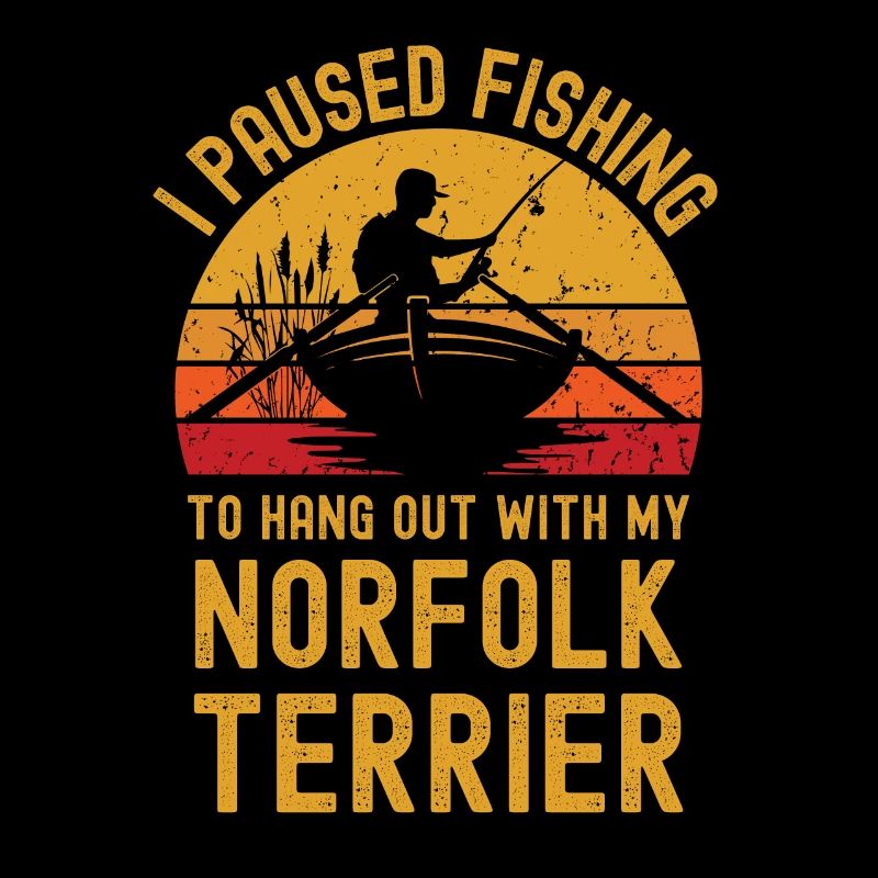 Pêche, pêche et terriers Norfolk
