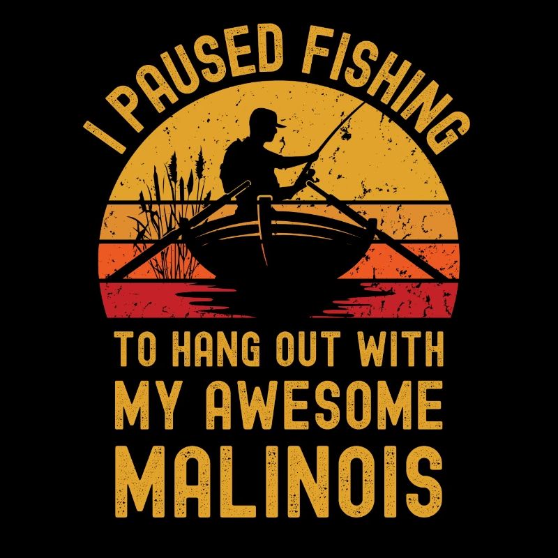 Pêche, pêche et malinois