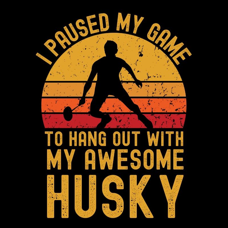 Badminton et Husky