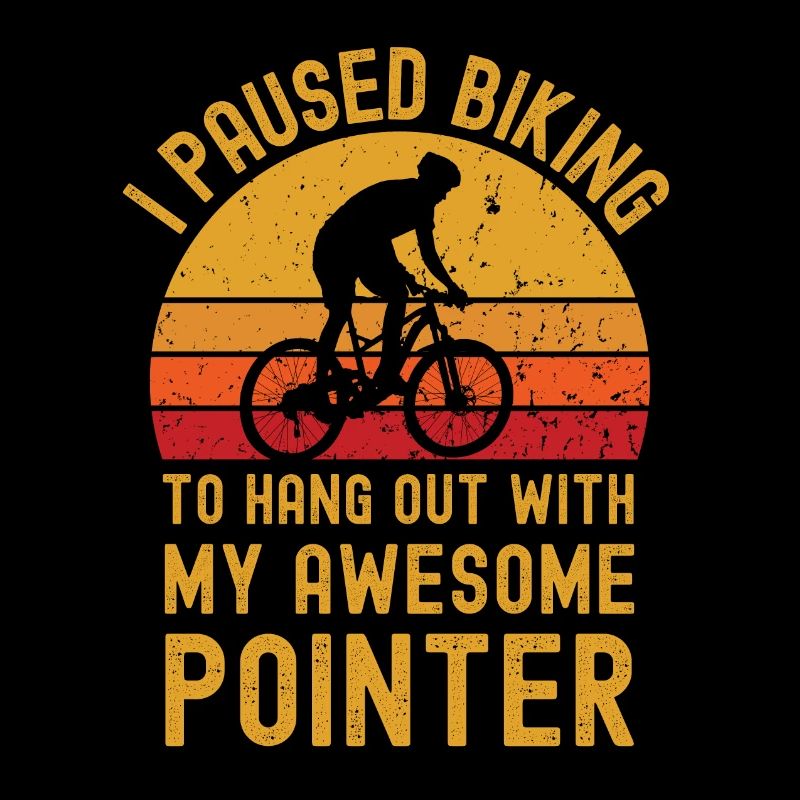 Radfahren und Pointer