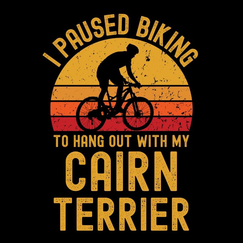 Cyclisme et Cairn Terrier