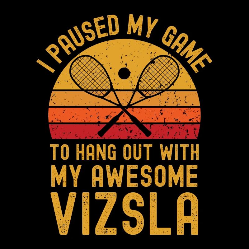 Squash and Vizsla