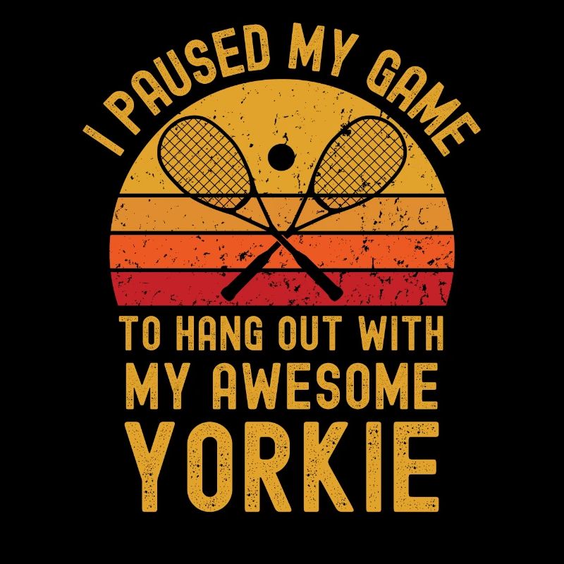 Squash und Yorkshire-Terrier
