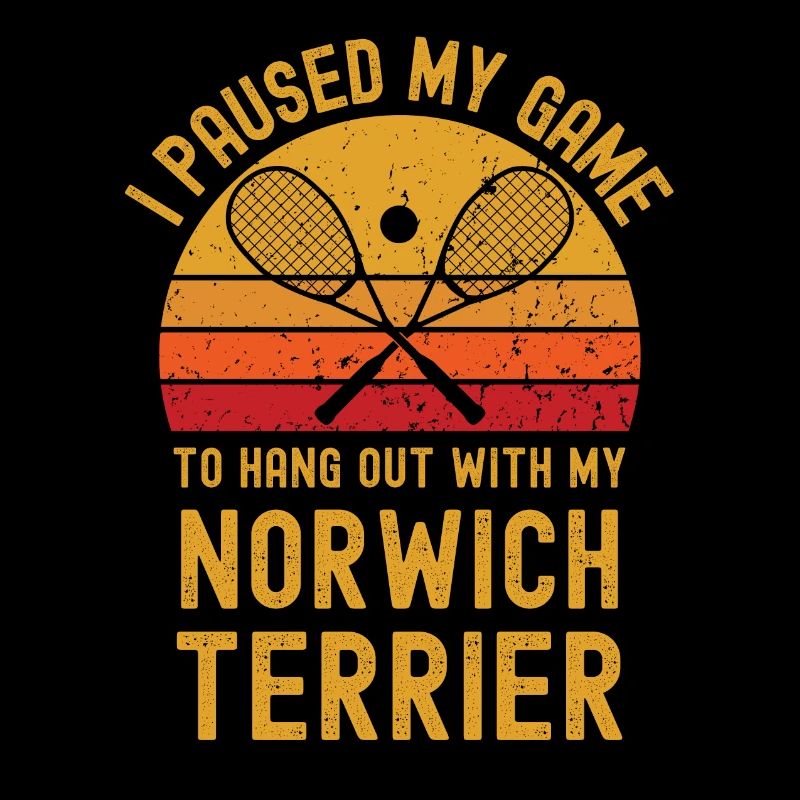 Squash and Norwich Terrier