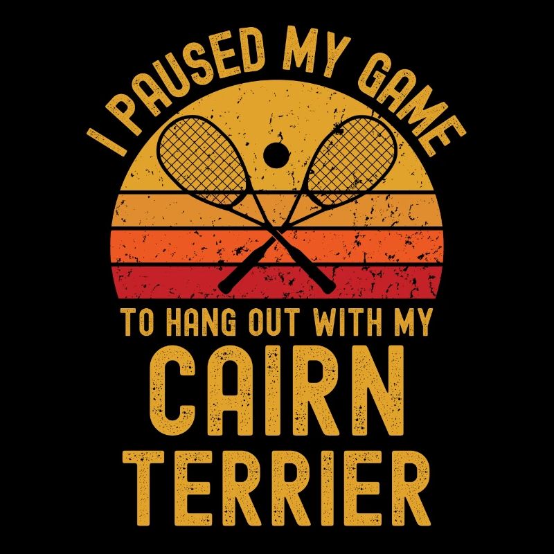 Courge et Cairn Terrier