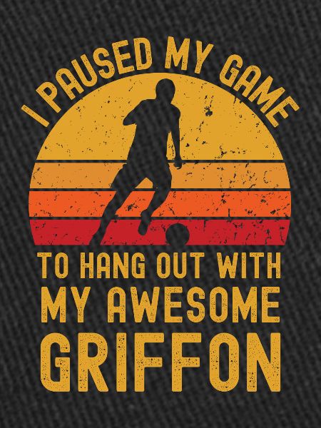 Fußball und Griffon