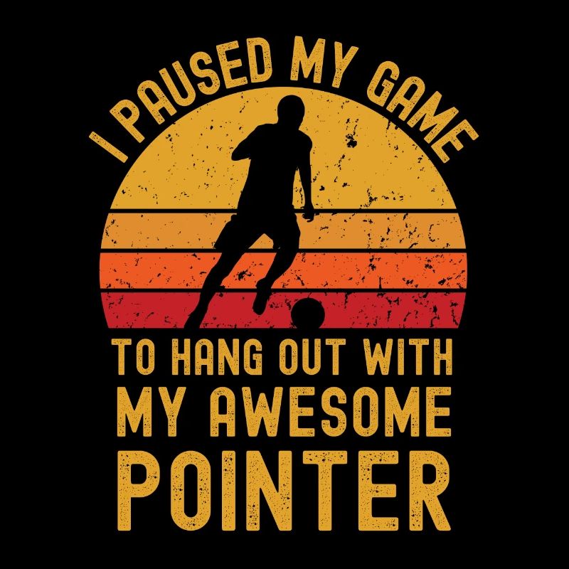 Fußball und Pointer