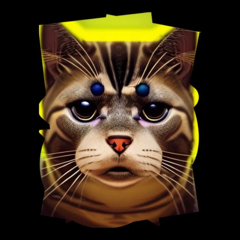 Visage de chat