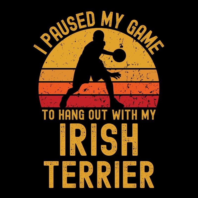 Basket-ball et Irish Terriers