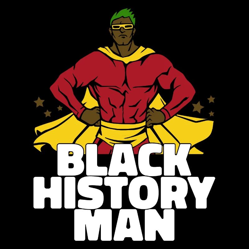 black history Superheld Geschenk