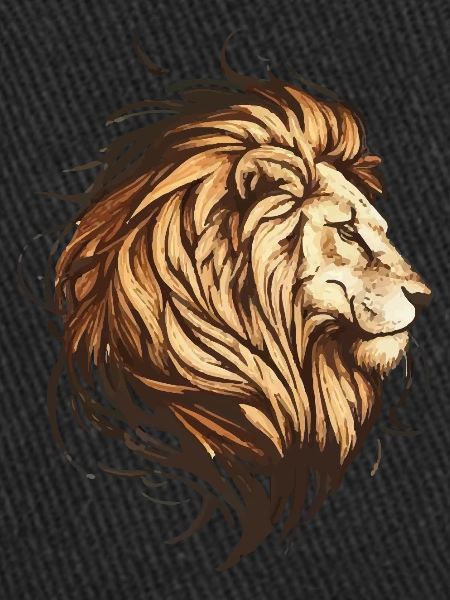 Tête de lion
