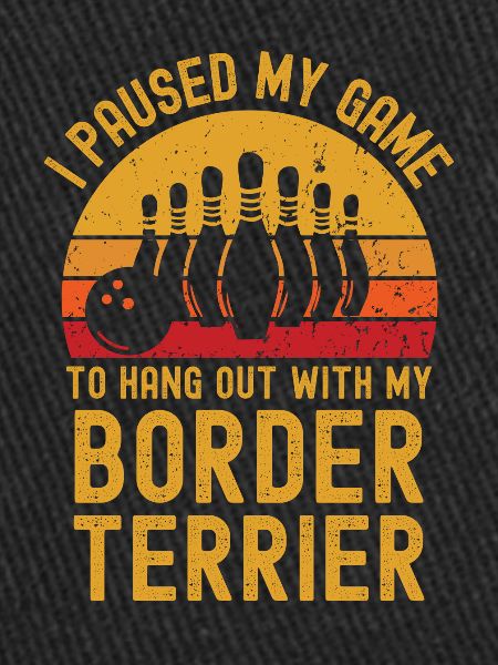 Bowling et Border Terriers