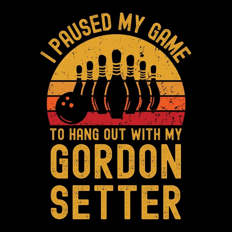 Bowling et Gordon-Setter