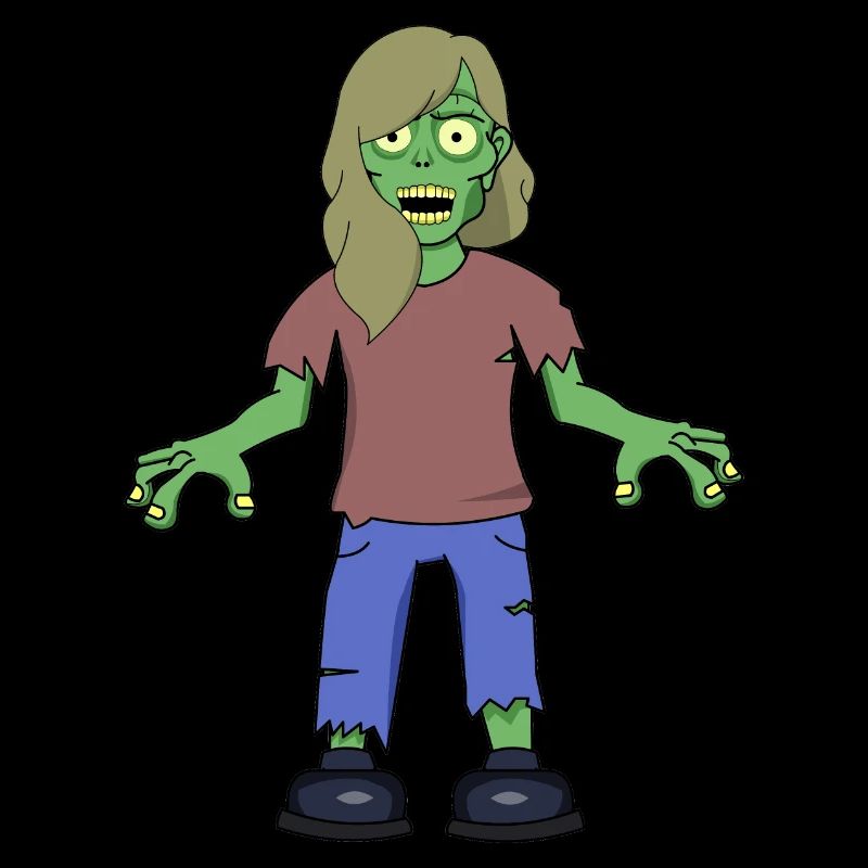 Zombie Mädchen