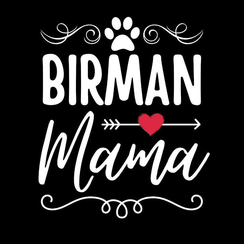 Maman chat birman