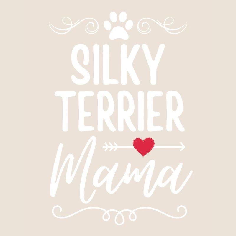 Silky Terrier Mama