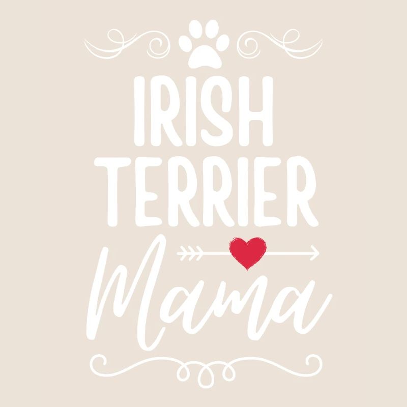 Irish Terrier Mom