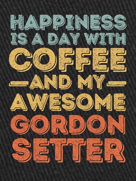 Gordon-Setter Café pour chiens