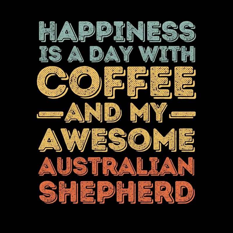 Australian Shepherd Coffee Dog Cafe