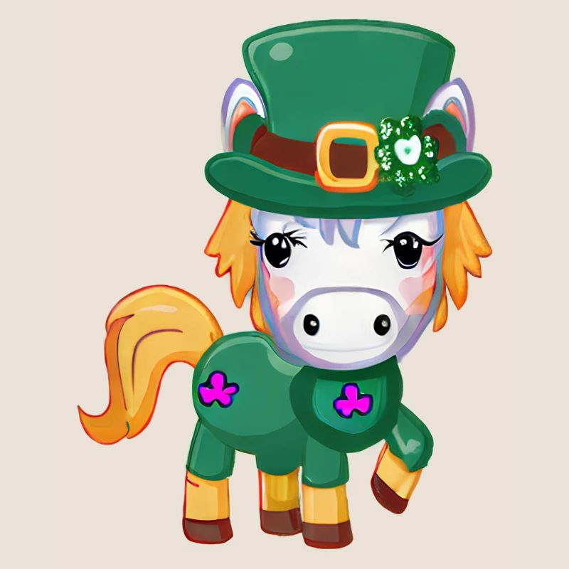 Cheval de la Saint-Patrick