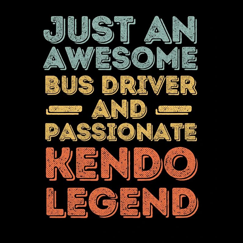 Busfahrer Kendo retro