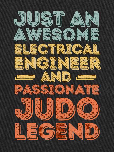 Electrical Engineer Judo retro