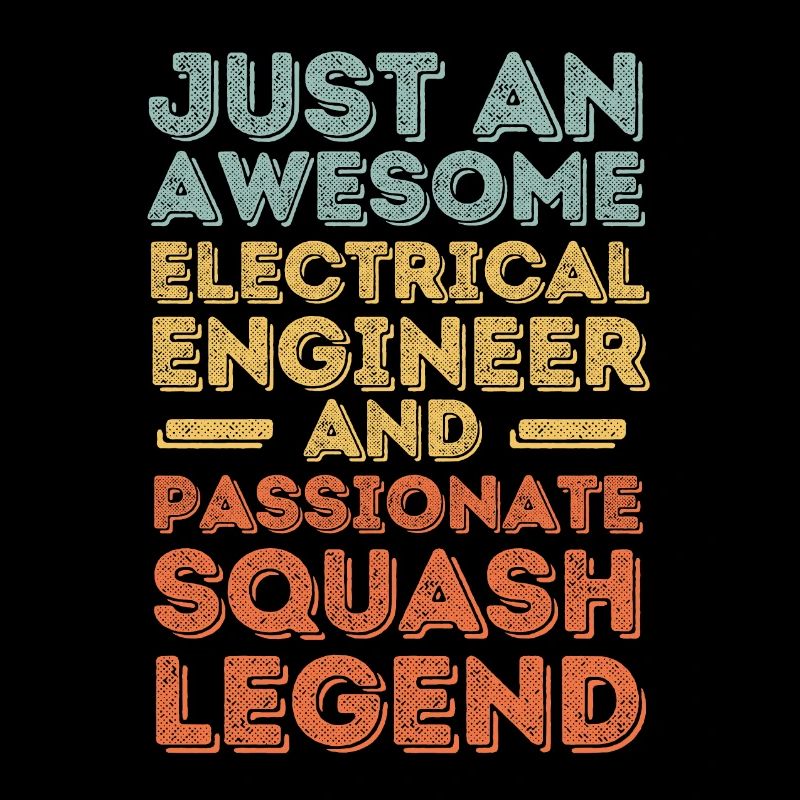 Electrical Engineer Squash retro