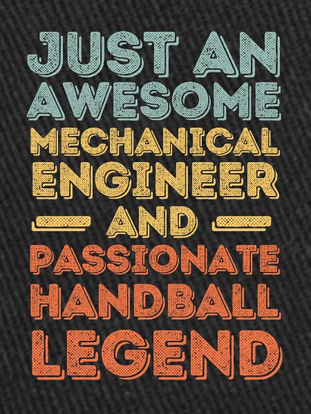 Mechanical Engineer Handball retro