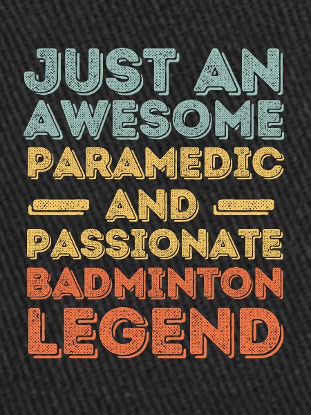 Paramedic Badminton rétro
