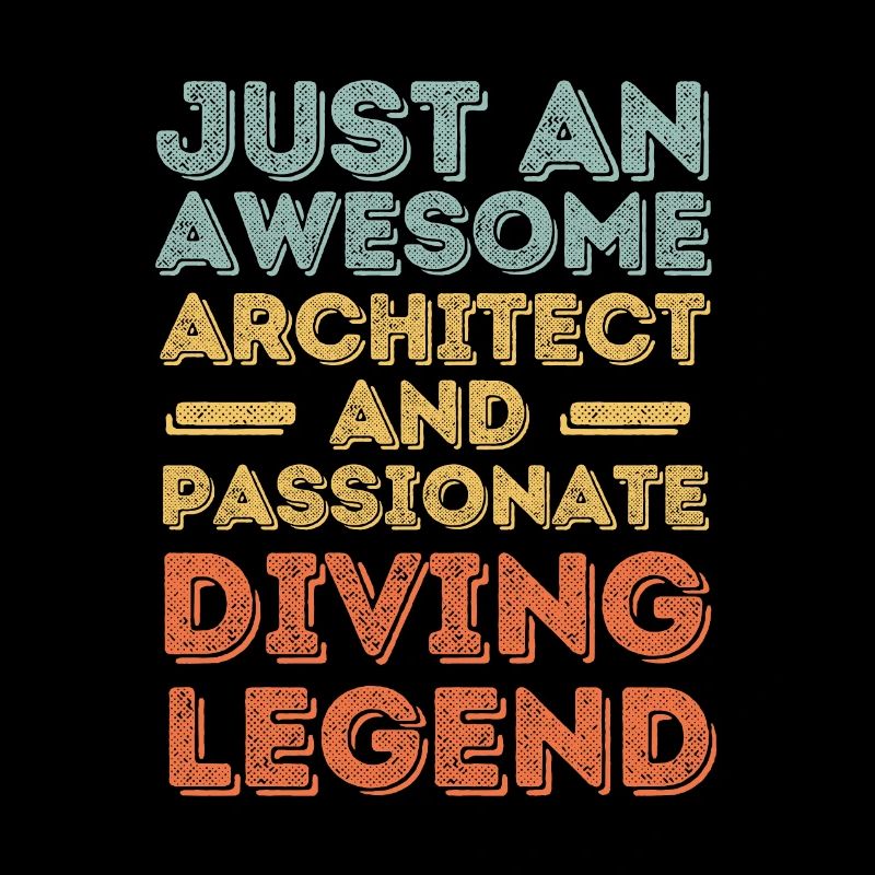 Architecte Plongée rétro