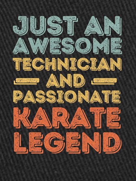 Technician Karate retro