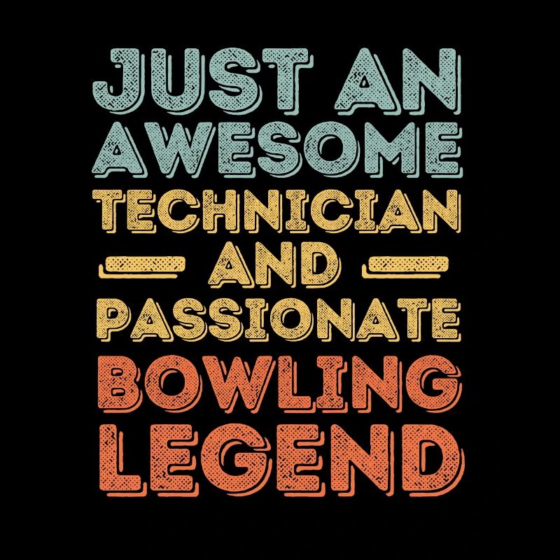 Technicien Bowling rétro