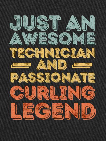 Technicien Curling rétro