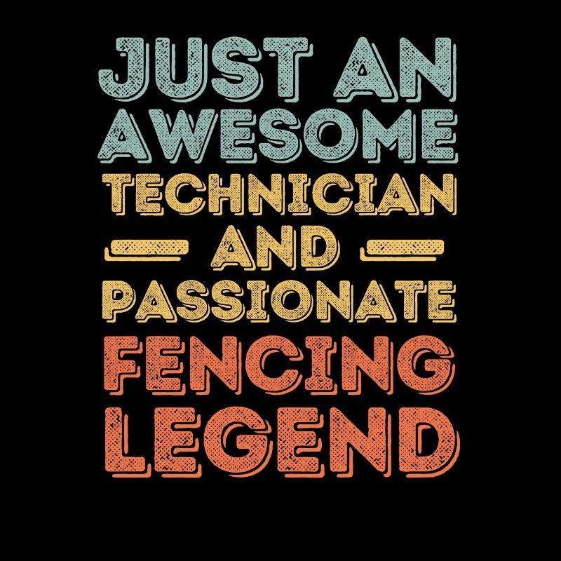 Techniker Fechten retro