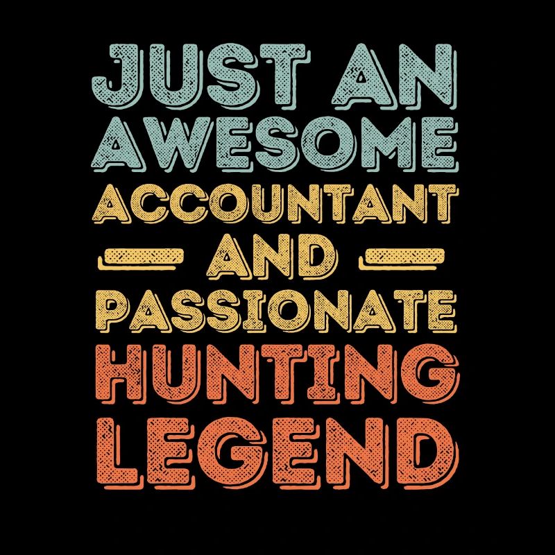 Comptable chasse rétro