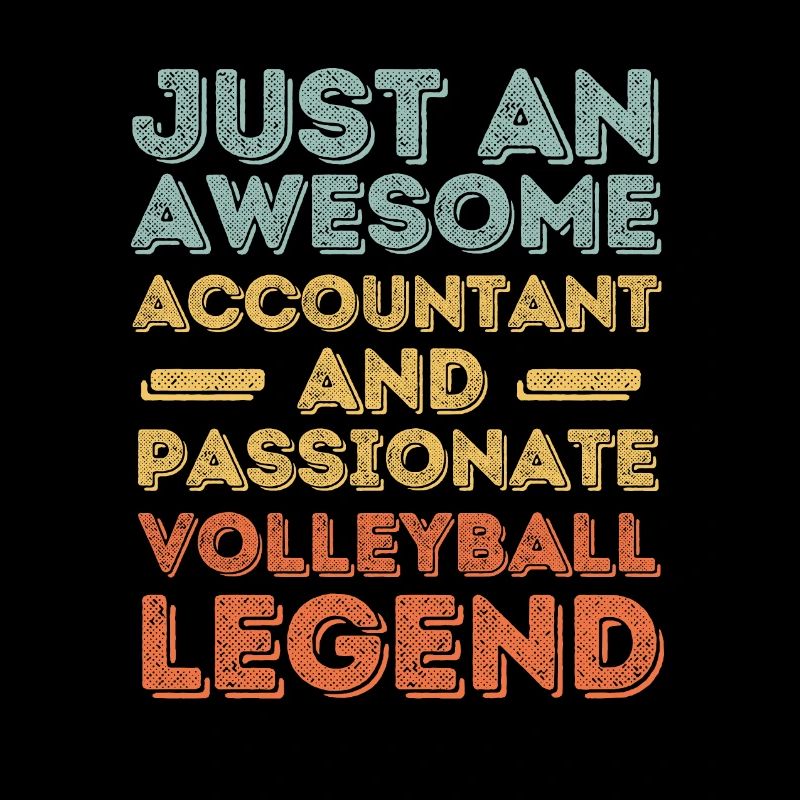 Comptable Volleyball rétro