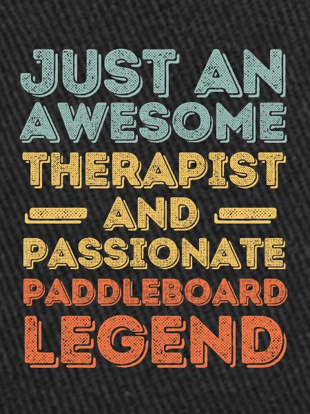 Therapist Paddleboard retro