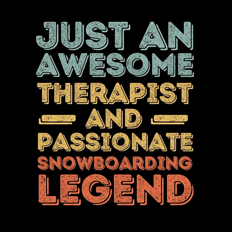 Therapist Snowboard retro