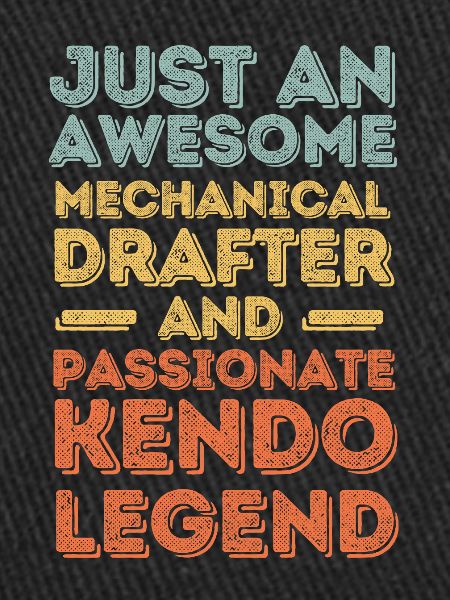 Technical draughtsman Kendo retro