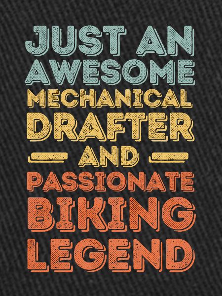 Technical draughtsman cycling retro