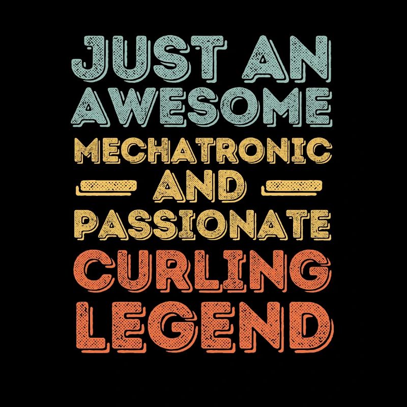 Mechatronics Curling retro