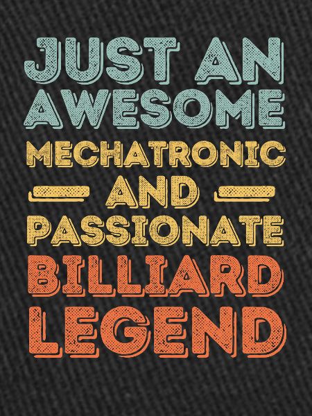 Mechatronics Engineer Billiards retro