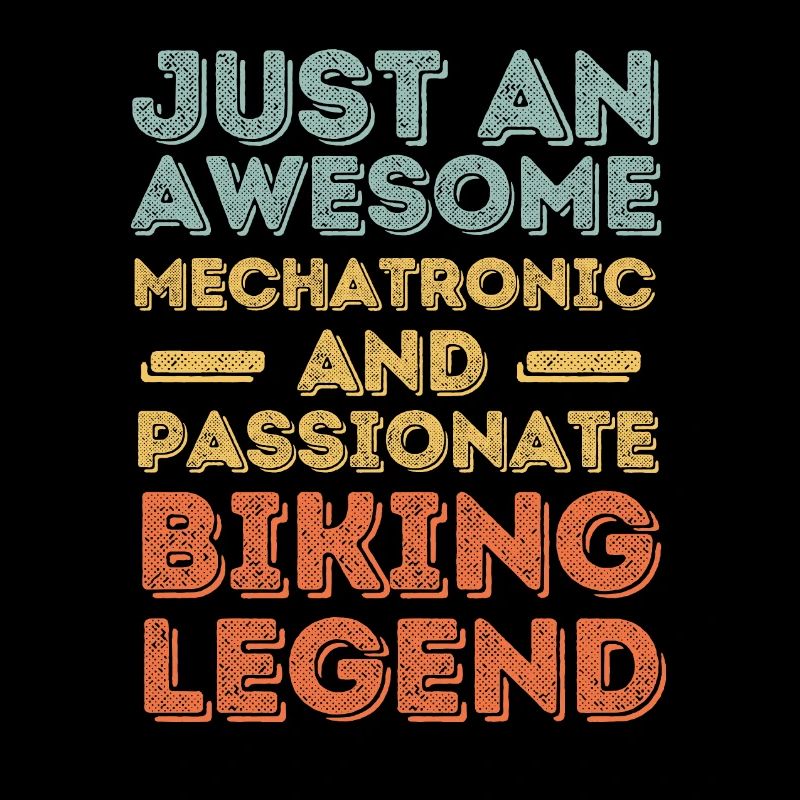 Mechatronics Technician Cycling retro