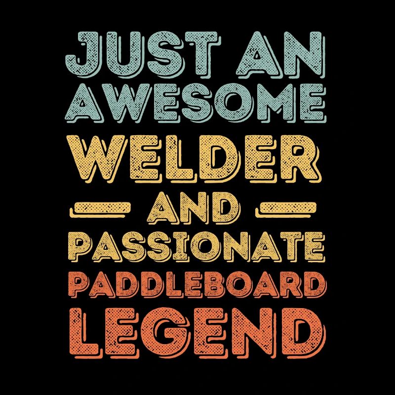 Welder Paddleboard retro