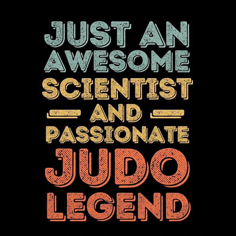 Scientifique Judo rétro