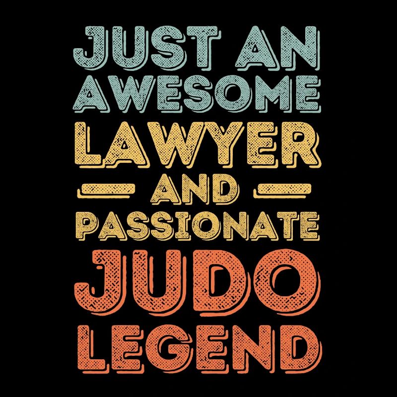 Avocat Judo rétro