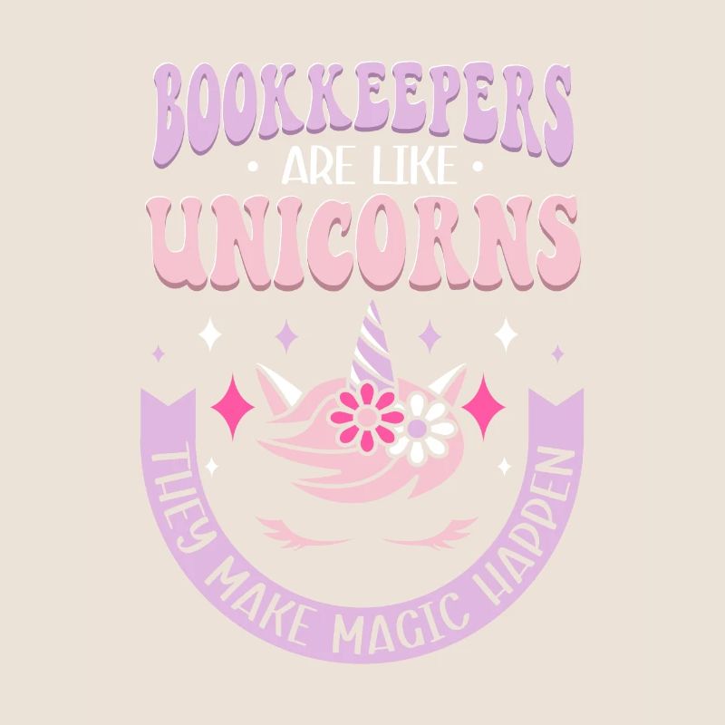 Les comptables sont comme les licornes comptable Einhorn