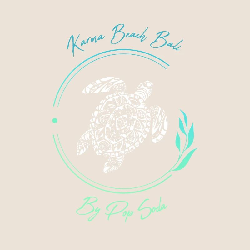 Turtle Karma Beach bleue