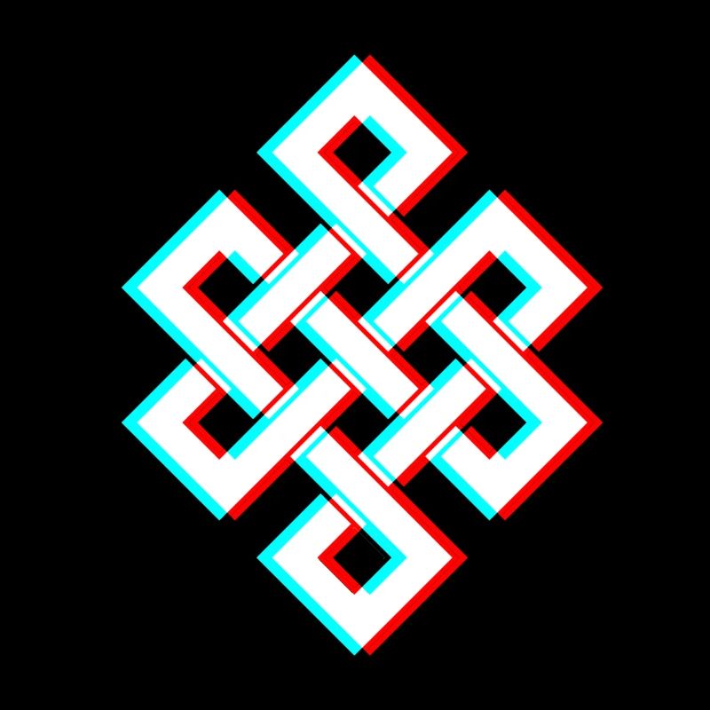 Karma 3D Glitch Anaglyphe