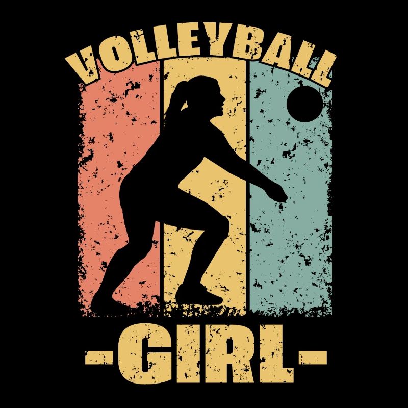 Volleyball féminin rétro